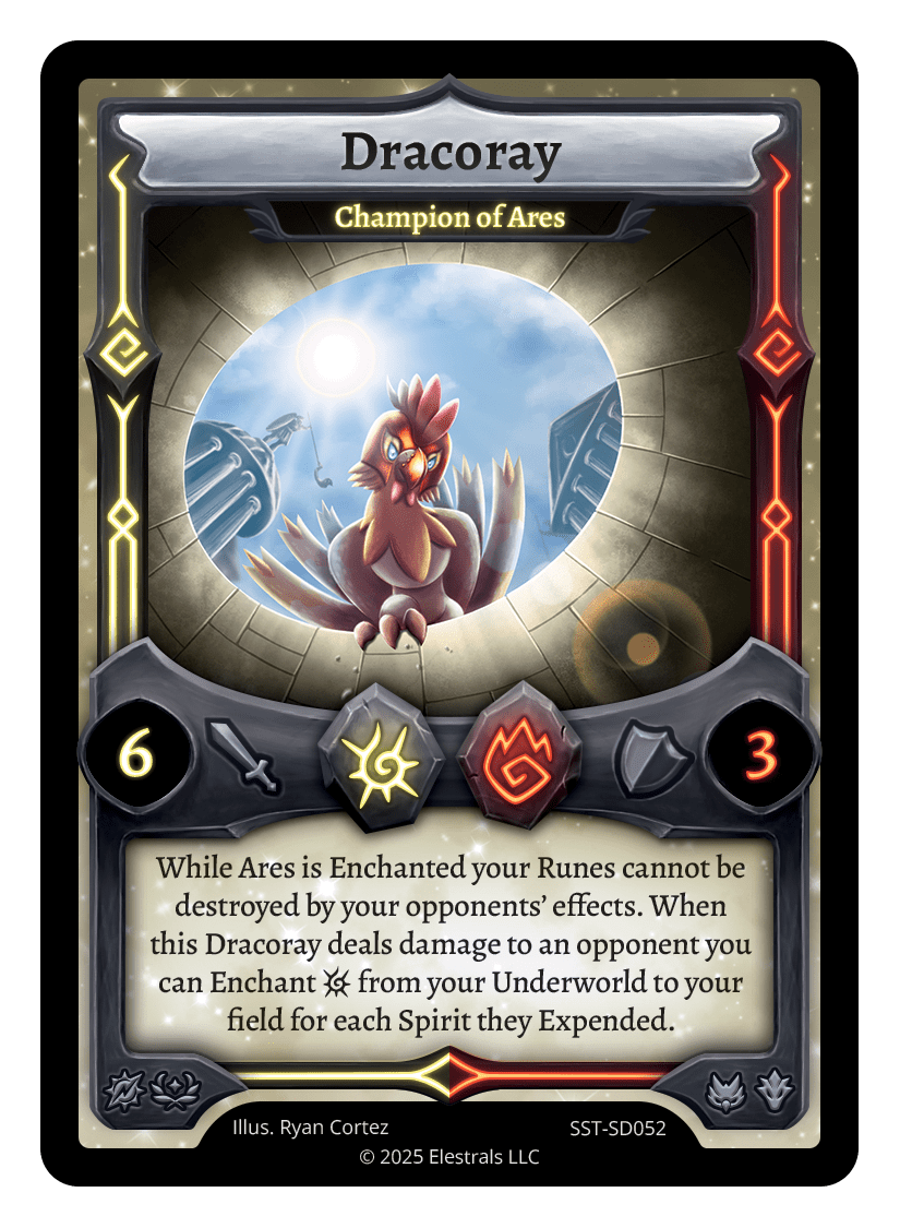 Dracoray - Champion of Ares - SST-SD052